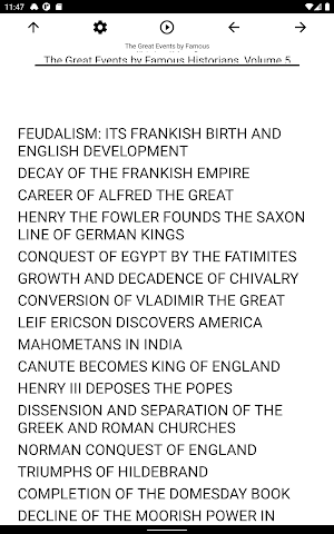 Book, The Great Events by Famo Screenshot 2
