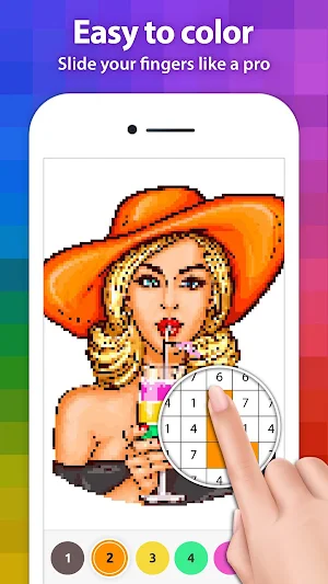 LGBT Color by Number for Adults Screenshot 2