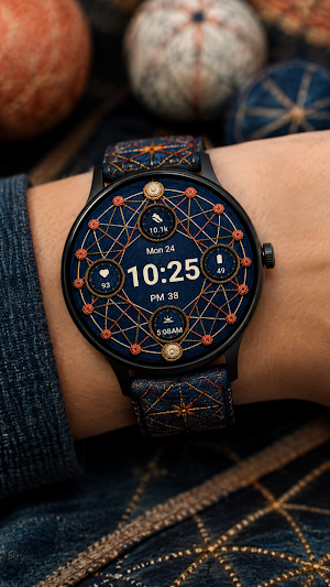 Temari Japanese Watch Face Screenshot 1