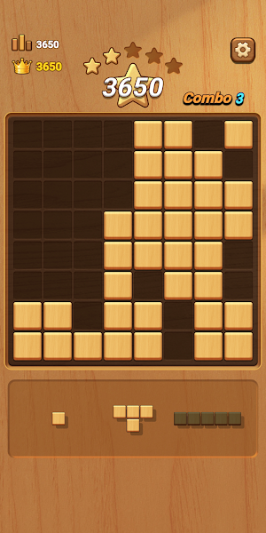 Block Blast Wood Screenshot 3