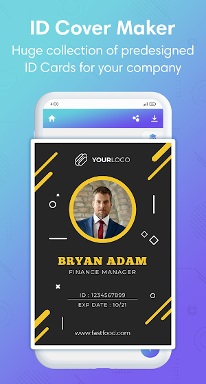 ID Card Maker - Employee ID Screenshot 2