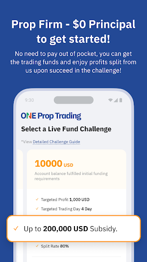 ONE Prop Trading - Max Profit Screenshot 0