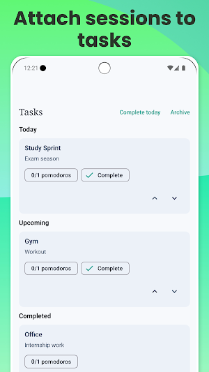 Pomodoro:  Focus Timer & Tasks Screenshot 1