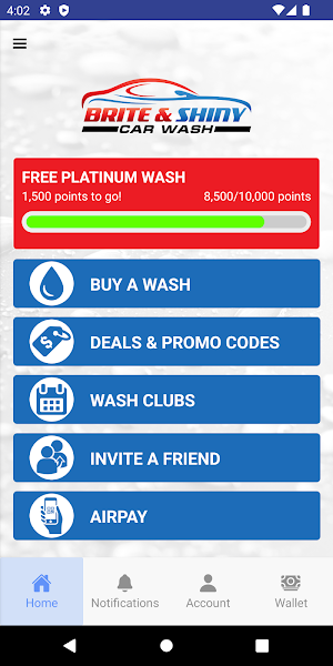 Brite & Shiny Car Wash Screenshot 1