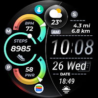 OMG 142 Digital Watch Face