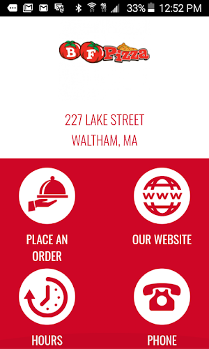 B&F Pizza Waltham Screenshot 0