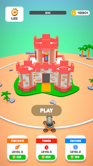 Castle Break: Cannon Shooter Screenshot 0