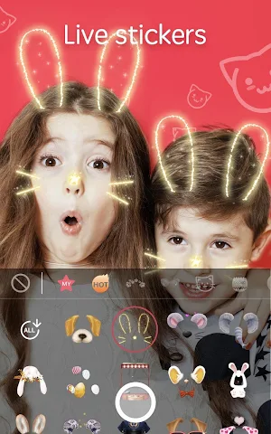 Sweet Camera Lite - Take Selfie Filter Camera Screenshot 0