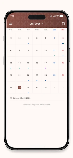 Kalender Indonesia Screenshot 1