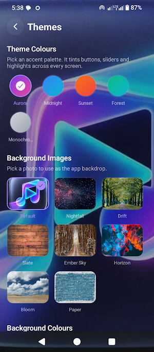 Smart Music Player Screenshot 2