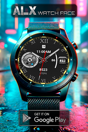 ALX22 Analog Watch Face Screenshot 2