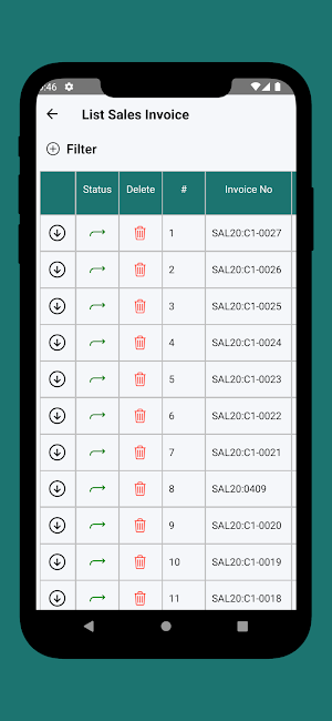 Proffin ERP Screenshot 3