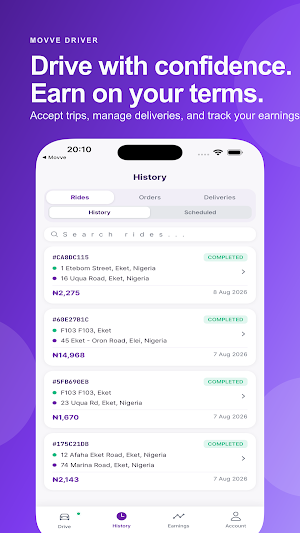 Movve Driver Screenshot 0