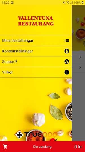 Vallentuna Restaurang Screenshot 2
