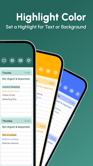 Weekly Planner Screenshot 3