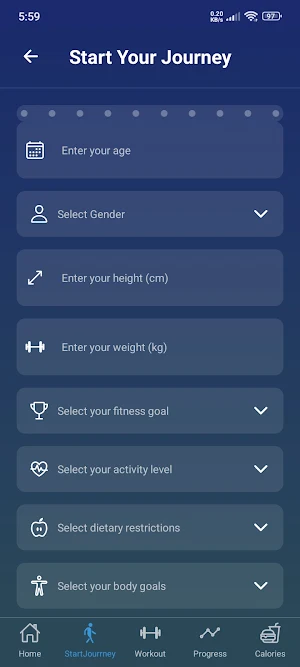 Trainify Screenshot 1