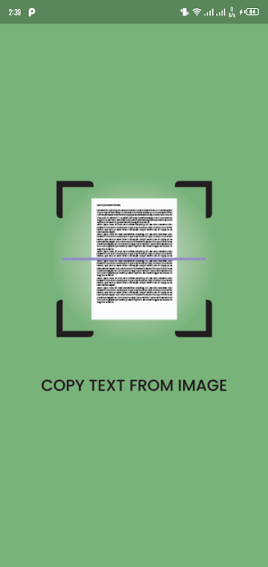 copy text from image Screenshot 0