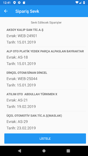 NoktaBarkod Mobile Screenshot 2