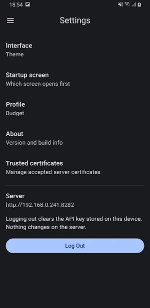 Wallosmobile Screenshot 2