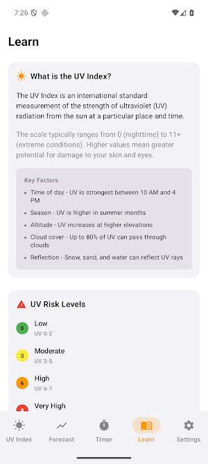 SolShield: UV & Sun Protection Screenshot 3