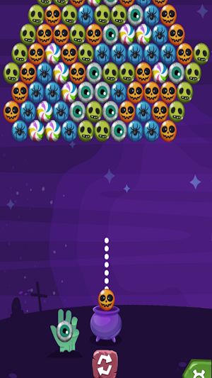 Classic Halloween Bubble Screenshot 2