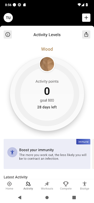Raspberry Health Club Screenshot 2