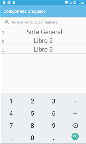 Código Penal Uruguayo Screenshot 2