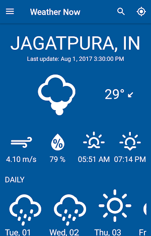 Weather Now Screenshot 0