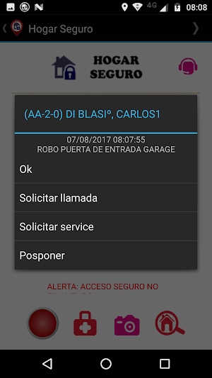 Hogar Seguro Screenshot 3