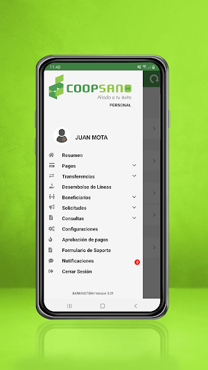 COOPSANO Personal Screenshot 3