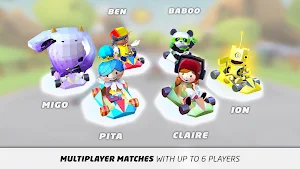 KING OF KARTS - Single & Multiplayer Kart Racing Screenshot 2