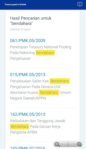 Treasurypedia Mobile Screenshot 3