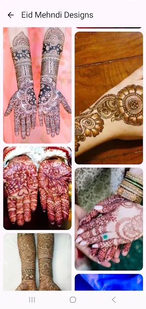 Latest Mehndi Designs Screenshot 1