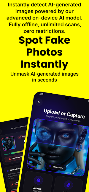 AI Image Detector - Fake Check Screenshot 0