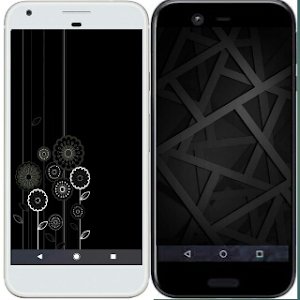 HD Black Wallpaper Screenshot 1