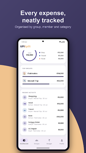 UPISplit: Split & Settle Screenshot 2