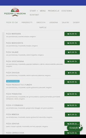 PIZZERIA U WŁOCHA Screenshot 2