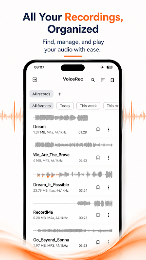 Recorder: Cut & Transcribe Screenshot 1