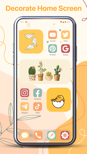 REMI Launcher - Launcher Theme Screenshot 2