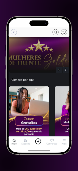 HUB MULHERES DE FRENTE Screenshot 1