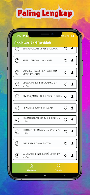 Full Sholawat Qasidah Lengkap Screenshot 1