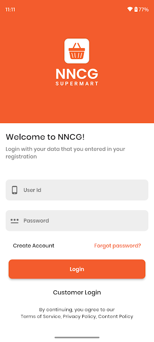 NNCG Supermart Screenshot 2