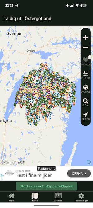 Ta dig ut i Östergötland Screenshot 0