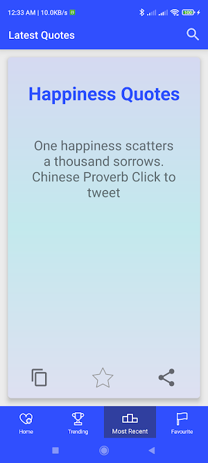 Latest Quotes App 2021 Screenshot 3