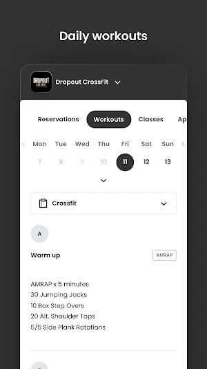 Dropout CrossFit Screenshot 3