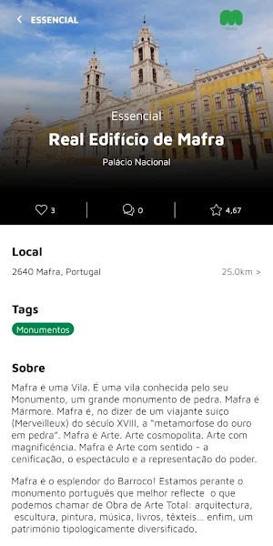 Mafra & Ericeira Experience Screenshot 2