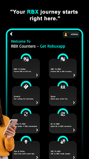 RBX Counters - Get Robuxapp Screenshot 1