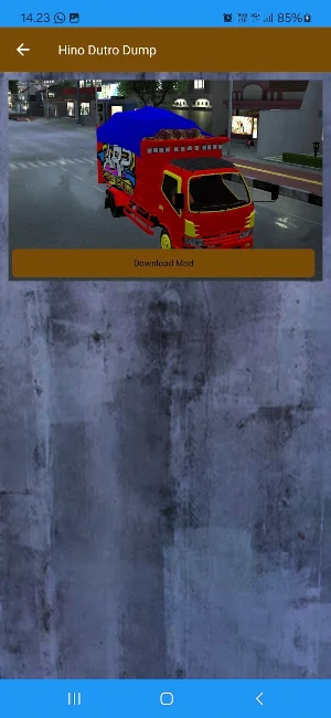 Mod Truck Sampah Canter Screenshot 2