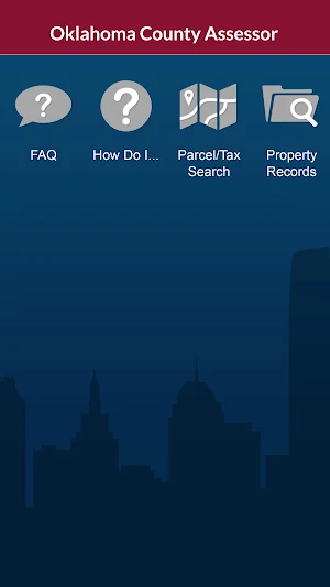 Oklahoma County Assessor Screenshot 1
