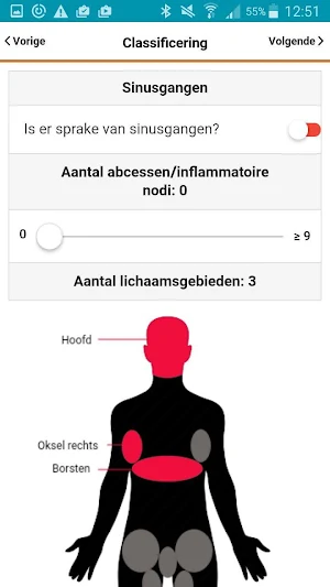 Hidradenitis Suppurativa App Screenshot 2